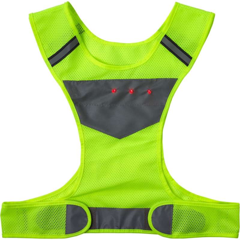 Gilet riflettente in rete con LED 3XL - Gilet di sicurezza a prezzi all'ingrosso Gilet riflettente in rete con LED 3XL - Gilet di sicurezza a prezzi all'ingrosso