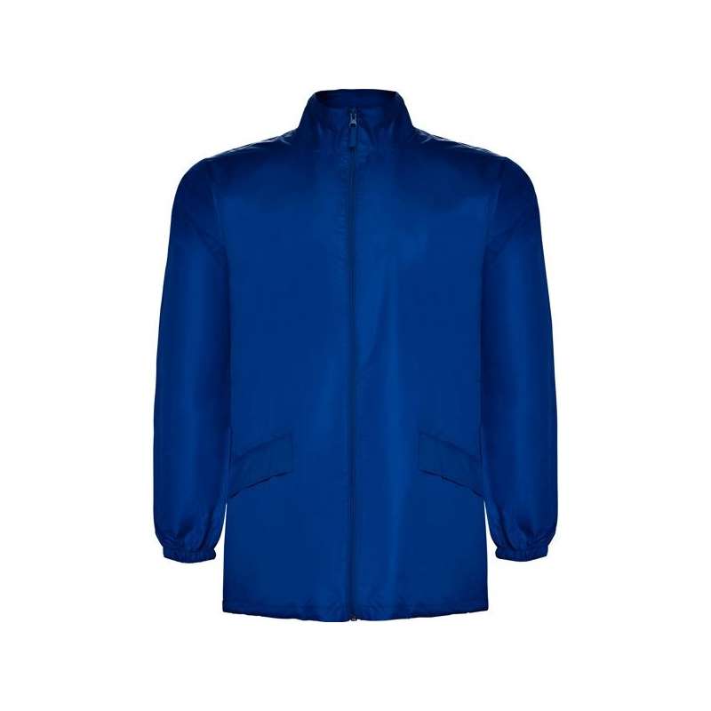 Giacca alta con zip lunga e cappuccio - Giacca impermeabile a prezzi all'ingrosso