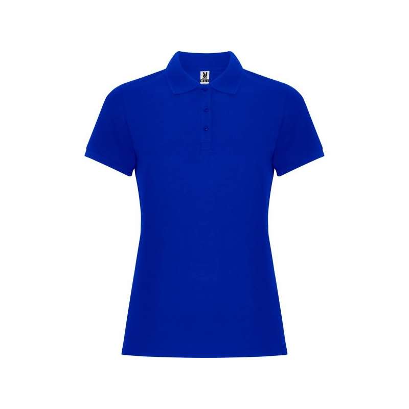 Premium hvid kortærmet polo til kvinder - Polo dame til engrospris