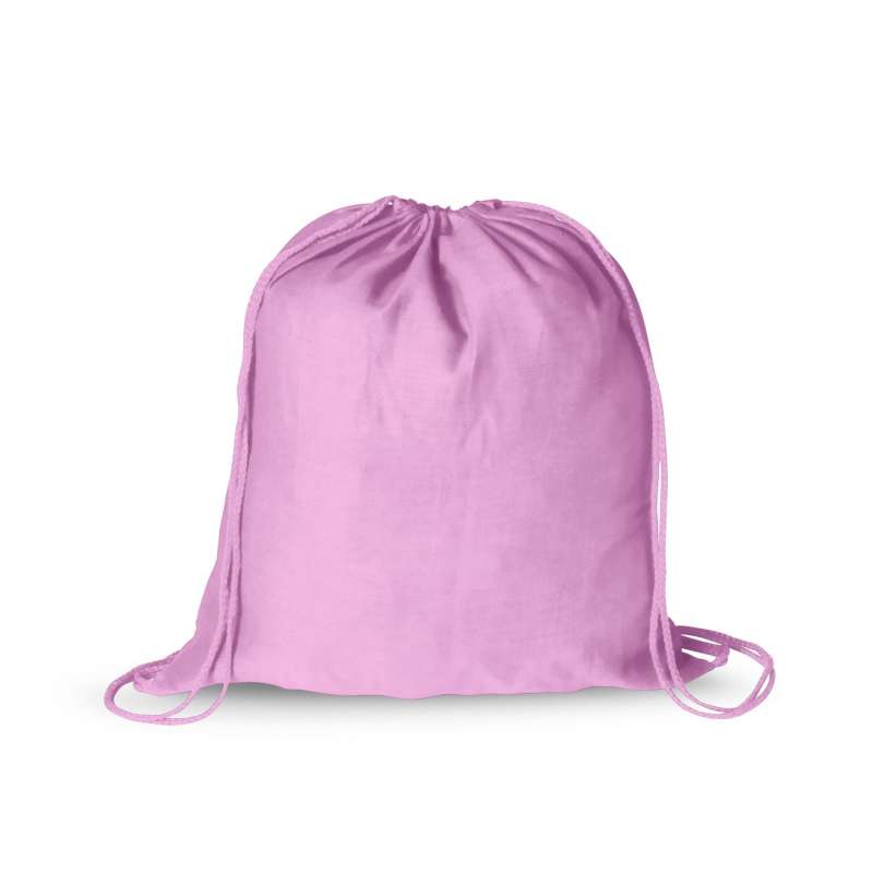 Rugzak met koordjes in felle kleuren tegen groothandelsprijzen - Katoenen tas tegen groothandelsprijzen Rugzak met koordjes in felle kleuren tegen groothandelsprijzen - Katoenen tas tegen groothandelsprijzen