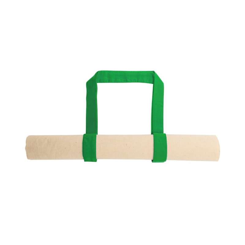 Natuurlijke katoenen totebag met kleurige handvaten - Natuurlijke tas tegen groothandelsprijzen Natuurlijke katoenen totebag met kleurige handvaten - Natuurlijke tas tegen groothandelsprijzen