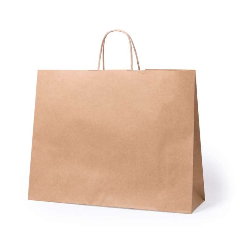 Papieren tas 100 g/m² met handvatten tegen groothandelsprijzen - Natuurlijke tas tegen groothandelsprijzen Papieren tas 100 g/m² met handvatten tegen groothandelsprijzen - Natuurlijke tas tegen groothandelsprijzen