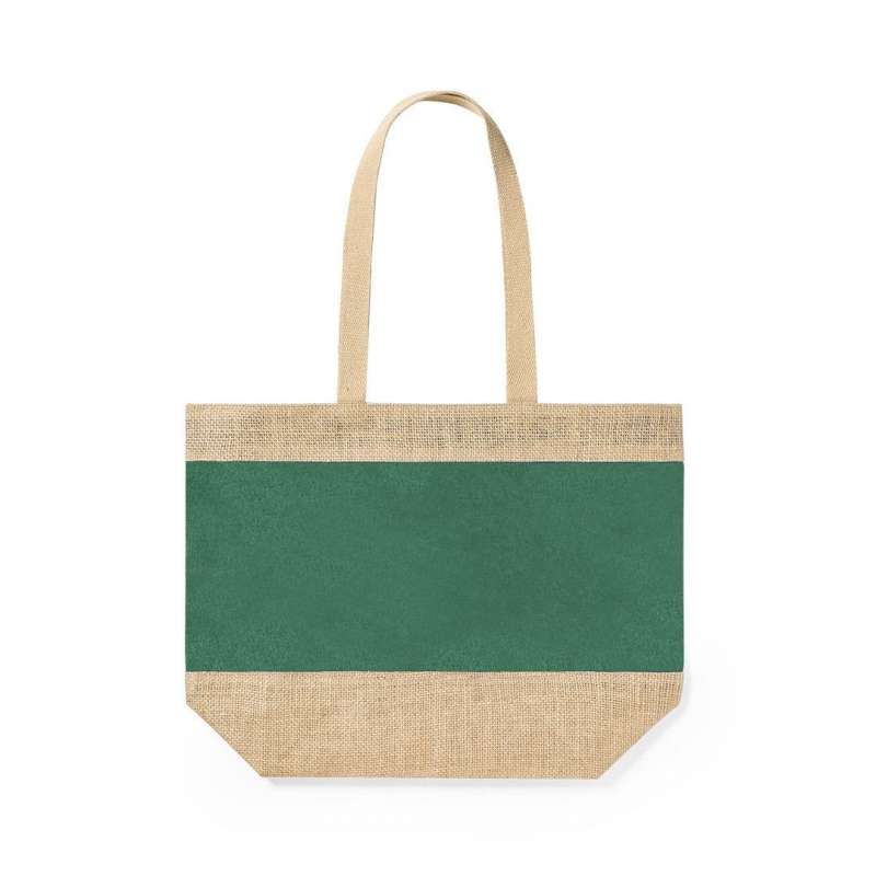 Jute en katoenen tas 10kg, 35x40cm - Natuurlijke tas tegen groothandelsprijzen Jute en katoenen tas 10kg, 35x40cm - Natuurlijke tas tegen groothandelsprijzen