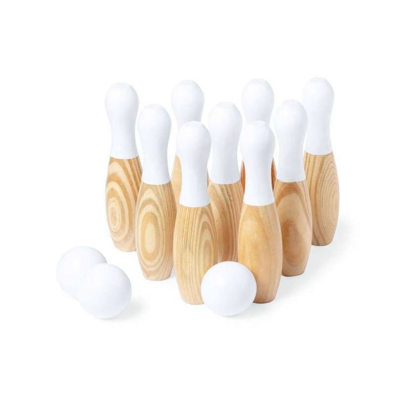 Houten Bowling Set met 9 Kegels en 3 Ballen tegen groothandelsprijzen - kegels tegen groothandelsprijzen Houten Bowling Set met 9 Kegels en 3 Ballen tegen groothandelsprijzen - kegels tegen groothandelsprijzen