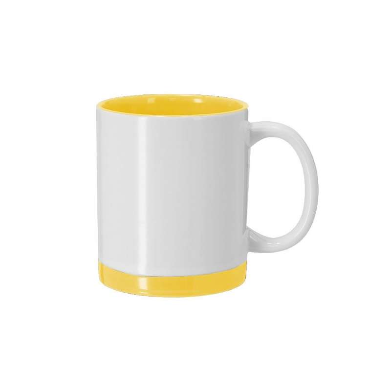 Keramiktasse 350 ml mit bunten Details - Artikel für Sublimation zu Großhandelspreisen Keramiktasse 350 ml mit bunten Details - Artikel für Sublimation zu Großhandelspreisen