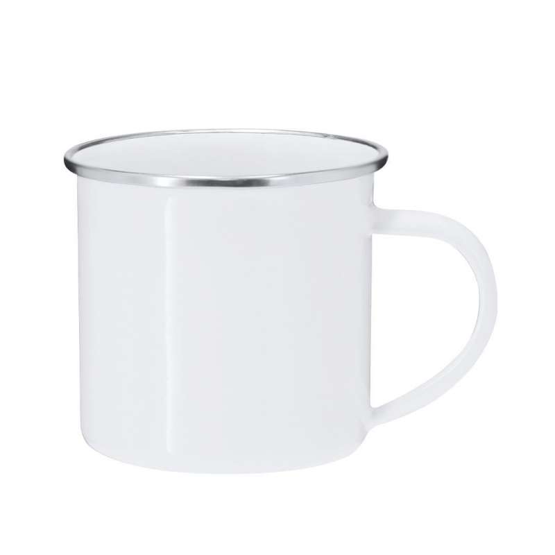 Metallische 200 ml Sublimationstasse mit Chromrand zu Großhandelspreisen - Artikel für Sublimation zu Großhandelspreisen Metallische 200 ml Sublimationstasse mit Chromrand zu Großhandelspreisen - Artikel für Sublimation zu Großhandelspreisen