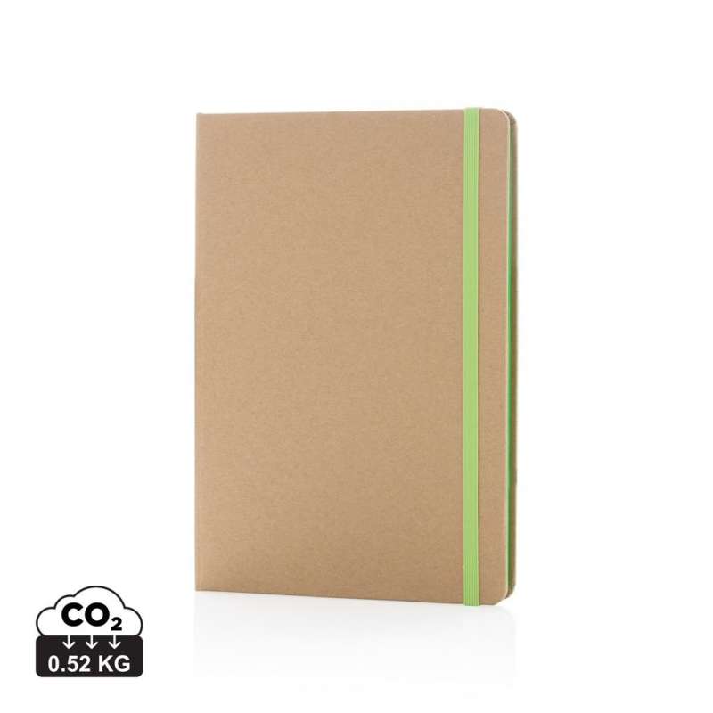 Quaderno A5 in kraft riciclato con elastico - Prodotto riciclato a prezzi all'ingrosso Quaderno A5 in kraft riciclato con elastico - Prodotto riciclato a prezzi all'ingrosso