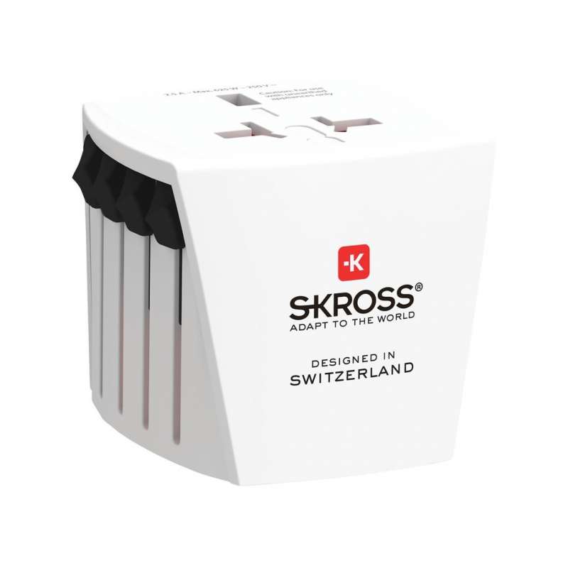 SKROSS Adaptateur de voyage universel MUV Micro à prix grossiste - Adaptateur à prix de gros SKROSS Adaptateur de voyage universel MUV Micro à prix grossiste - Adaptateur à prix de gros
