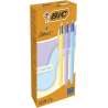 Boîte de 12 BIC 4 Couleurs Pastel 1,0 mm - BIC pen à prix grossiste