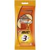 Pochette de 4 BIC 3 Sensitive - Bic razor à prix grossiste