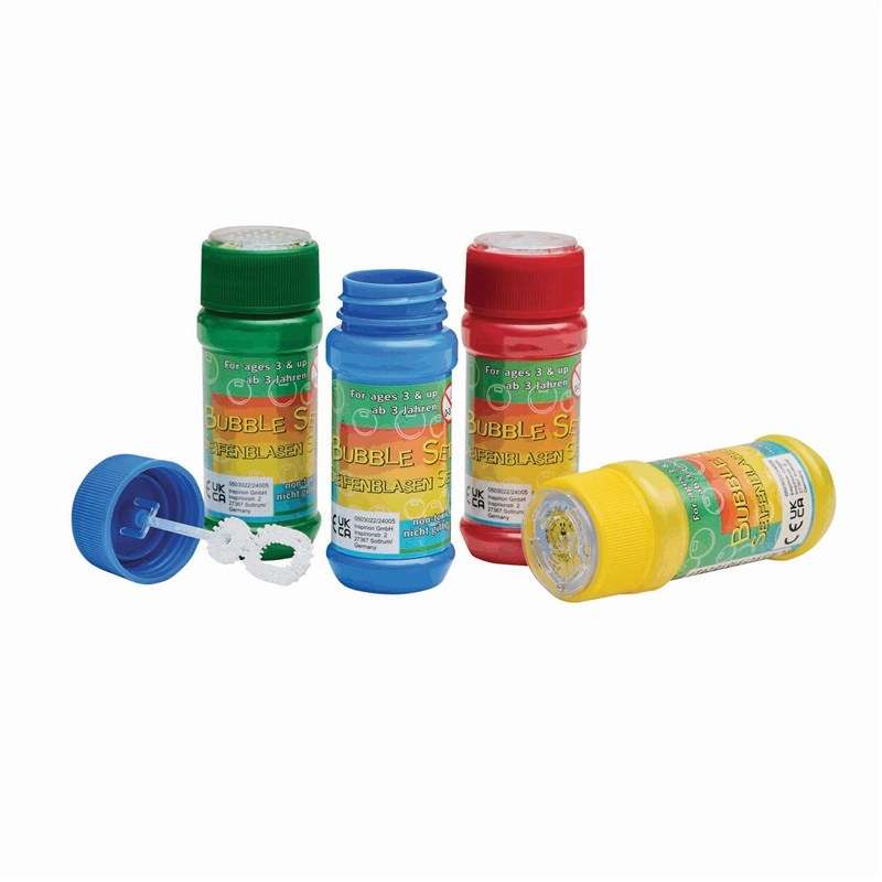 Gekleurde zeepbellen set 9 x Ø3,5 cm - Zeepbellen set tegen groothandelsprijzen Gekleurde zeepbellen set 9 x Ø3,5 cm - Zeepbellen set tegen groothandelsprijzen