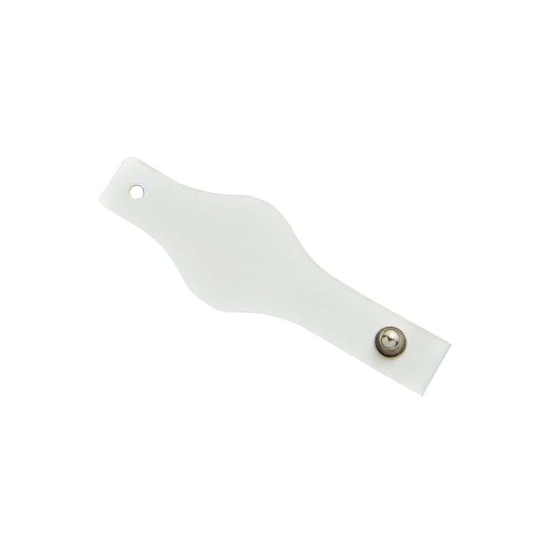 Hvid rund kabelholder til USB-kabler - Højttalere tilbehør til engrospris