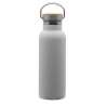 Zwarte dubbelwandige isolatiefles, 500 ml, bamboekap - Fles tegen groothandelsprijzen Zwarte dubbelwandige isolatiefles, 500 ml, bamboekap - Fles tegen groothandelsprijzen