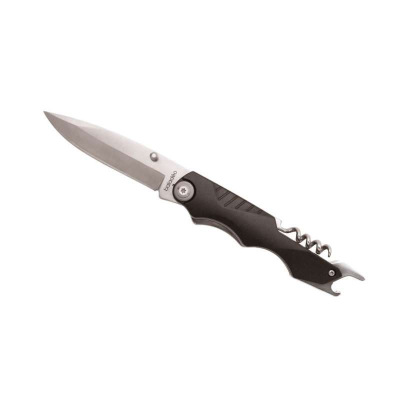 Coltello pieghevole 420 inox, nero - Coltello tascabile a prezzi all'ingrosso
