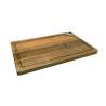 Tabua de corte acacia 40x26 cm com afiador - Tábua de cortar a preço grossista Tabua de corte acacia 40x26 cm com afiador - Tábua de cortar a preço grossista