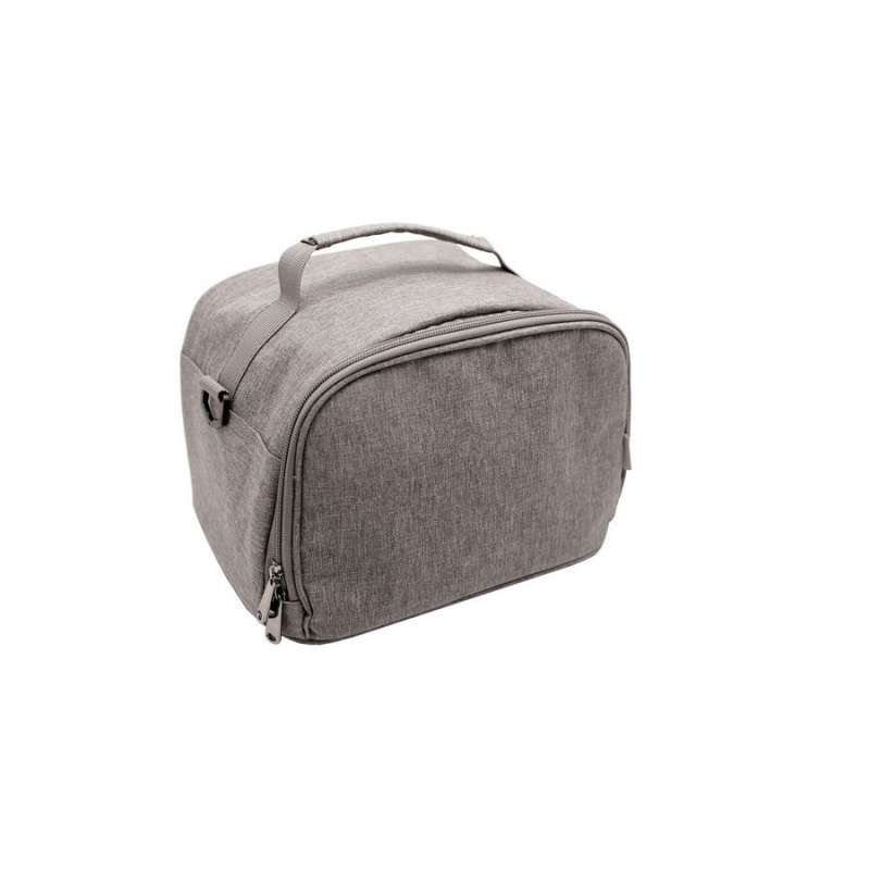 Sac à bento isotherme gris chiné RPET - Sac isotherme à prix de gros