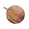 Tabla de cortar redonda de acacia 62 cm - Tabla de cortar a precios de mayorista