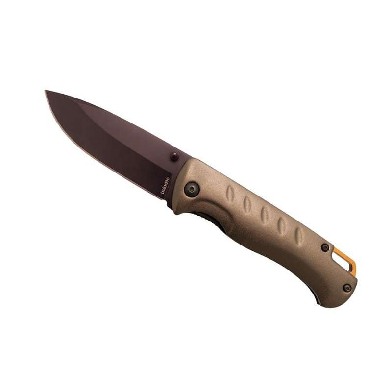 Foldbar kniv med titanium belægning - Folding knife til engrospris
