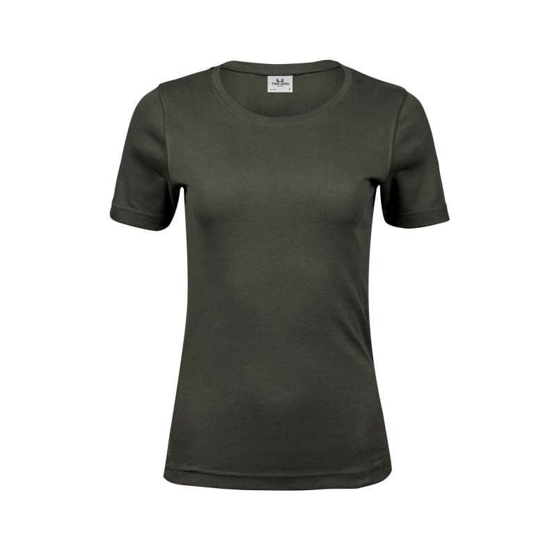 Damen T-Shirt, figurbetont, kurzarm, 60°C waschbar - Damen T-Shirt zu Großhandelspreisen