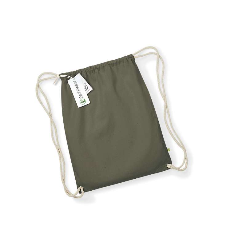 Biologische katoenen gymtas 32x42cm - Natuurlijke tas tegen groothandelsprijzen Biologische katoenen gymtas 32x42cm - Natuurlijke tas tegen groothandelsprijzen