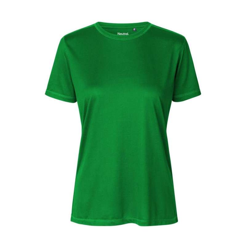 Damen T-Shirt aus recyceltem Polyester, klassisch - Sport-T-Shirt zu Großhandelspreisen