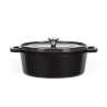 Ovale gietijzeren cocotte 29 cm, 4,5L - Keukenhulpmiddel tegen groothandelsprijzen