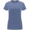 T-shirt curto feminino cinza ajustado 170g/m² - T-shirt a preço grossista