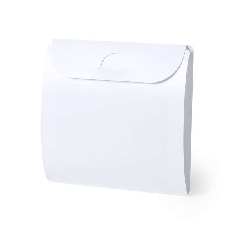 XL Witte Matte PP Pennenetui met Vouwsysteem - Etui tegen groothandelsprijzen