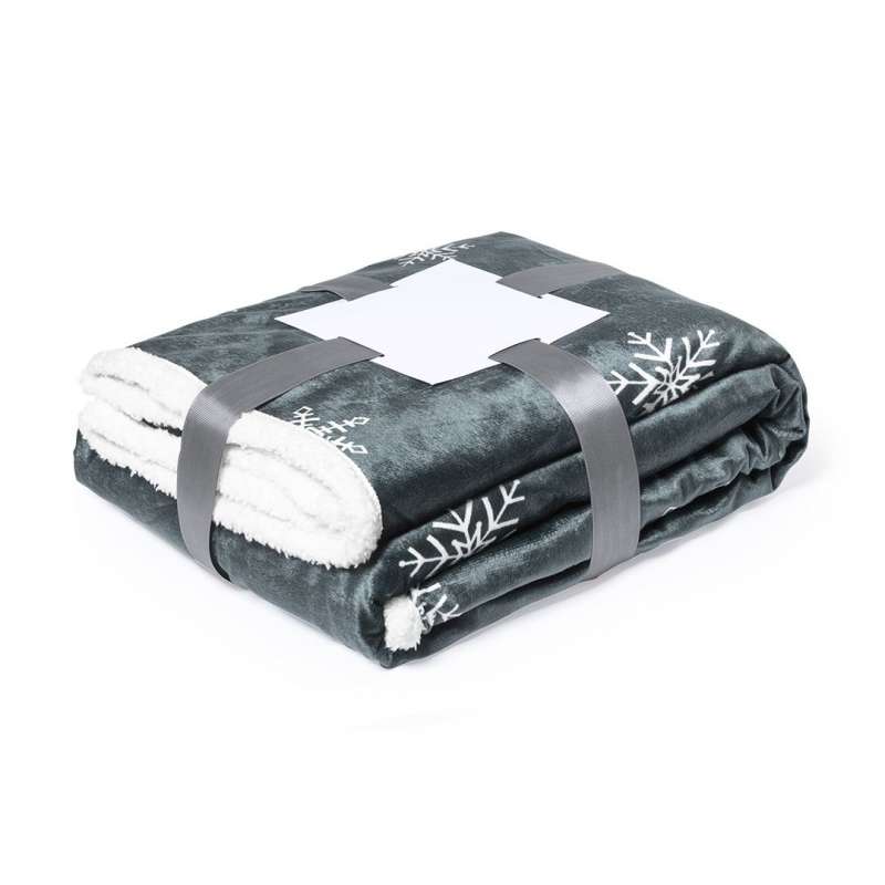 Couverture sherpa Noël 380 G à prix grossiste - Accessoire de noël à prix de gros