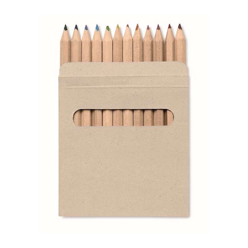 Etui fenêtre 12 crayons - Stylo à prix de gros