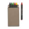 6-Color Wax Crayon Case - Crayon wax at wholesale prices