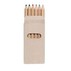 6 Crayons de couleur