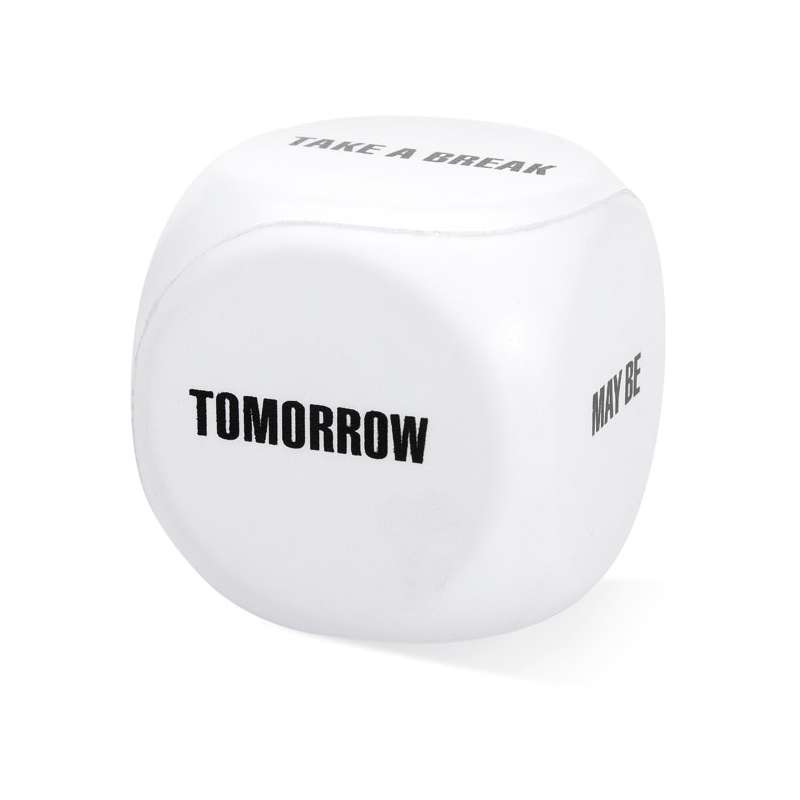 Antistress dobbelbal in PU 6 cm - Beslisser tegen groothandelsprijzen