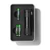 9-LED Aluminum Flashlight with Batteries Included - LED lamp at wholesale prices