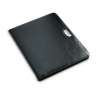 Stort A4 PU porte-documents med metalplade - Porte-documents in Danish is "Dokumentmappe". til engrospris
