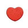 Caja dispensadora corazón 8g rojo translucido - Caja de caramelos a precios de mayorista