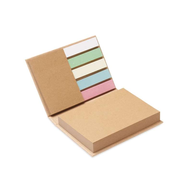 Conjunto de blocos de notas reciclados 3 peças - Acessório reciclável a preço grossista