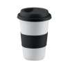 Keramiktasse mit Silikonband, 400ml - Tasse zu Großhandelspreisen