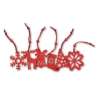ROUGE - 6 décoration en feutre - Accessoire de noël à prix grossiste ROUGE - 6 décoration en feutre - Accessoire de noël à prix grossiste