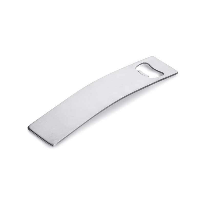 Eleganter gebogener Flaschenöffner aus Edelstahl - Flaschenöffner zu Großhandelspreisen