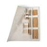 Eco-Friendly Writing Set in Cotton Pouch - Desk set at wholesale prices Eco-Friendly Writing Set in Cotton Pouch - Desk set at wholesale prices