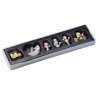 Set van 6 houten kerstdecoraties 20x5 cm - Kerstaccessoire tegen groothandelsprijzen Set van 6 houten kerstdecoraties 20x5 cm - Kerstaccessoire tegen groothandelsprijzen
