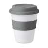 Vaso PP blanco 350ml con tapa silicona - Vaso a precios de mayorista