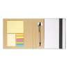 Recycled Cardboard Stationery Set with Notepad - Notepad at wholesale prices