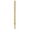 Wooden Ruler with Blue Ballpoint Pen - Rule at wholesale prices