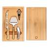 Bamboo Cheese and Wine Set with Tools - Kitchen utensil at wholesale prices