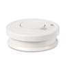 Detector de humo plástico blanco 9V - Detector de humo a precios de mayorista