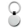 Rond metalen sleutelhanger Ø3,3x0,2 cm - Metalen sleutelhanger tegen groothandelsprijzen
