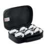 Set of 6 Metal Boules, 73mm Diameter - Boules set at wholesale prices
