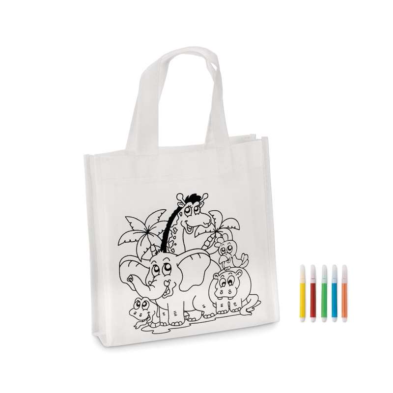 Sac mini coloriage - Set de coloriage à prix grossiste